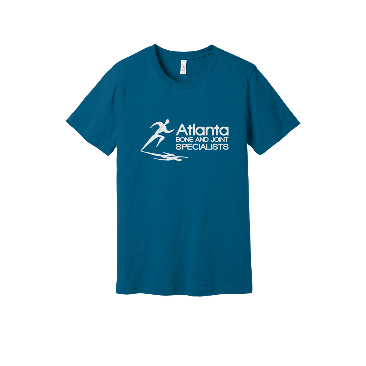 atlantaboneandjoint-everyday-essentials-clinic-short-sleeve-tee-dtf-front-BC3001-deepteal-flat-front
