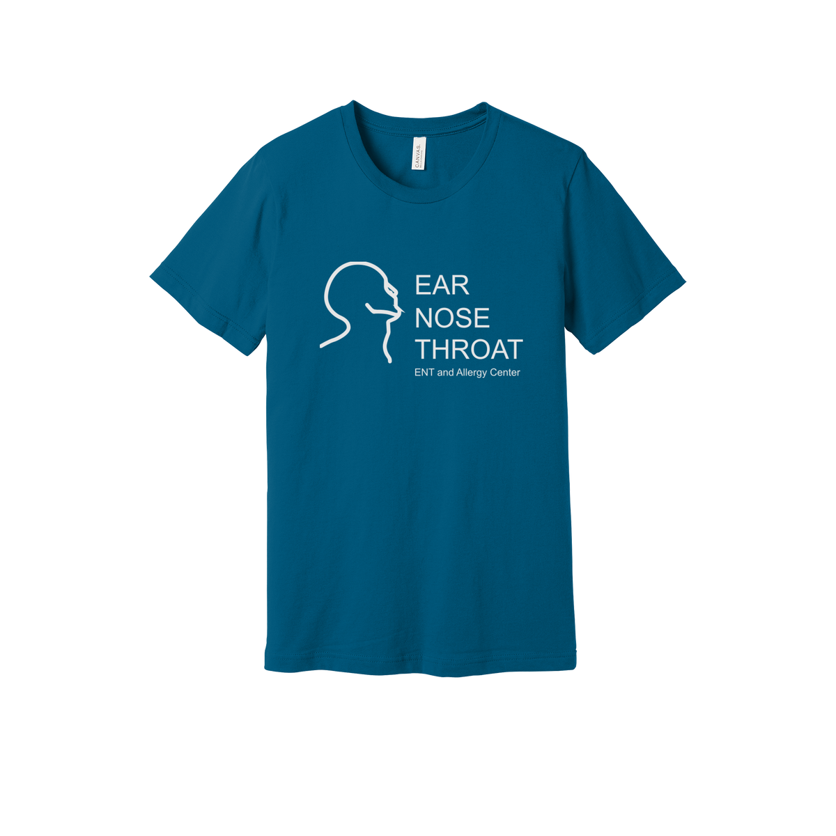 entnwa-everyday-essentials-clinic-short-sleeve-tee-dtf-front-BC3001-deepteal-flat-front