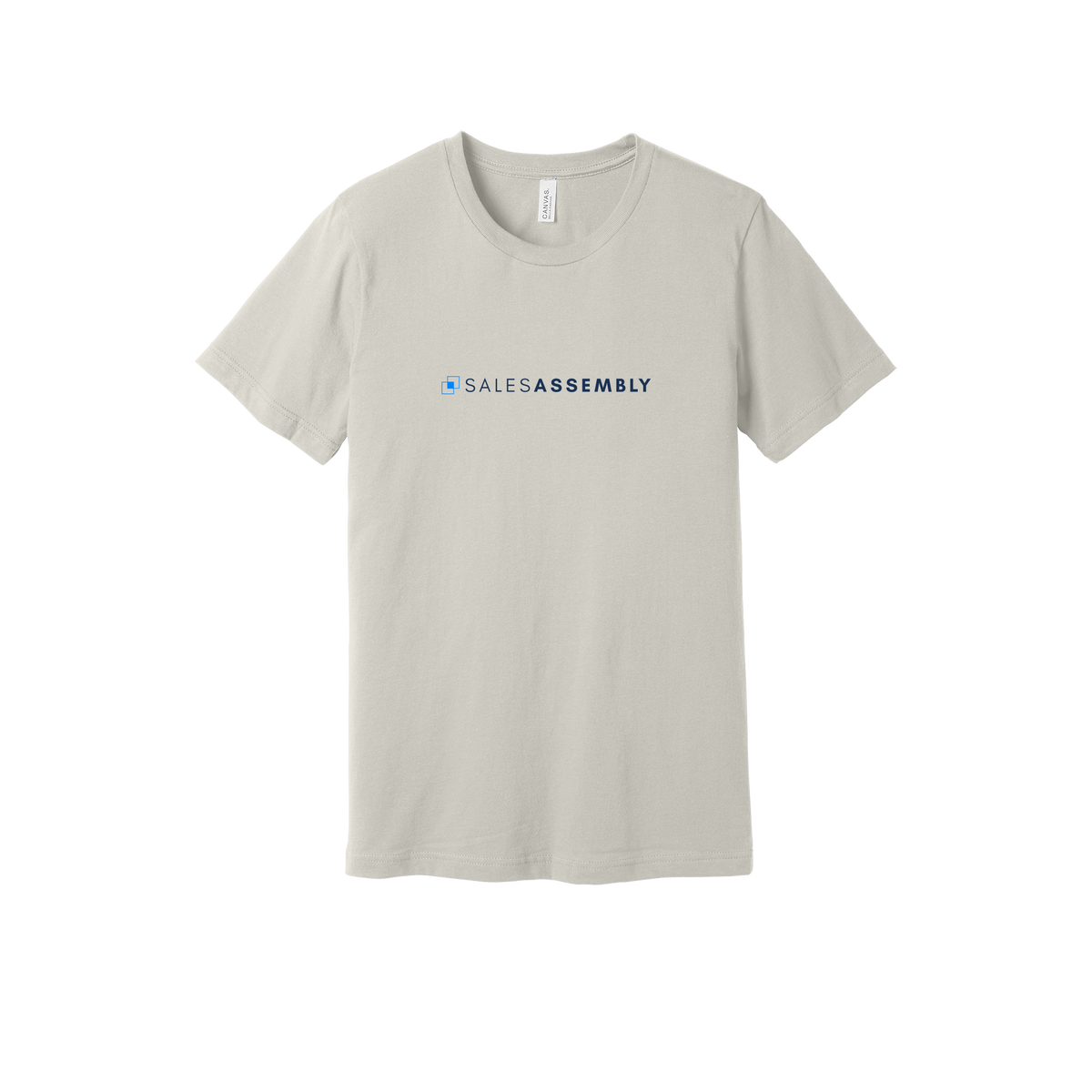 salesassembly-everyday-essentials-short-sleeve-tee-dtf-front-BC3001-dust-flat-front