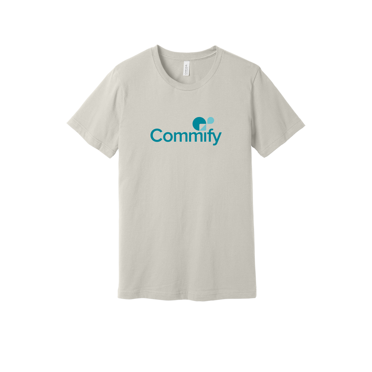 commify-everyday-essentials-short-sleeve-tee-dtf-front-BC3001-dust-flat-front