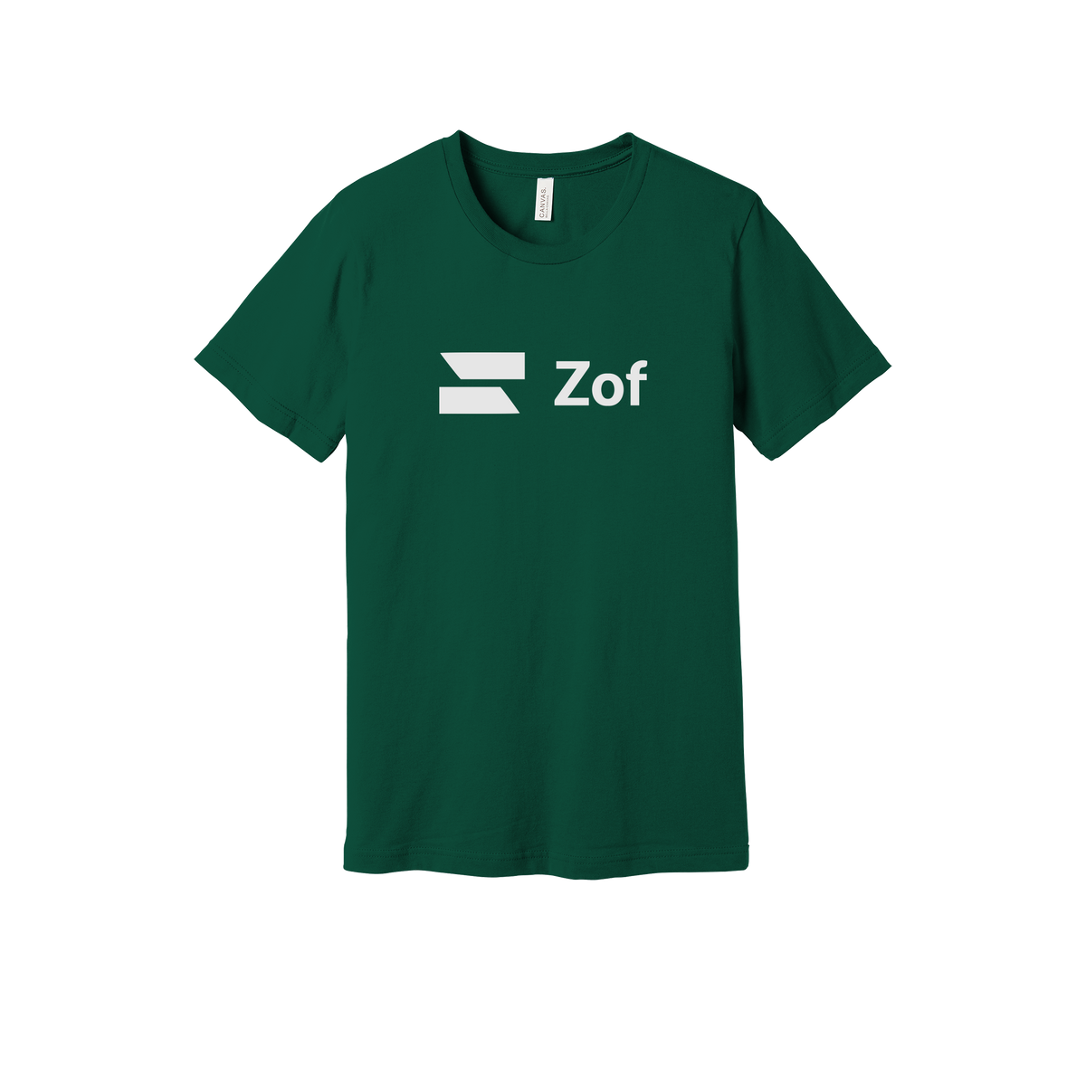 zof-everyday-essentials-short-sleeve-tee-dtf-front-BC3001-forest-flat-front