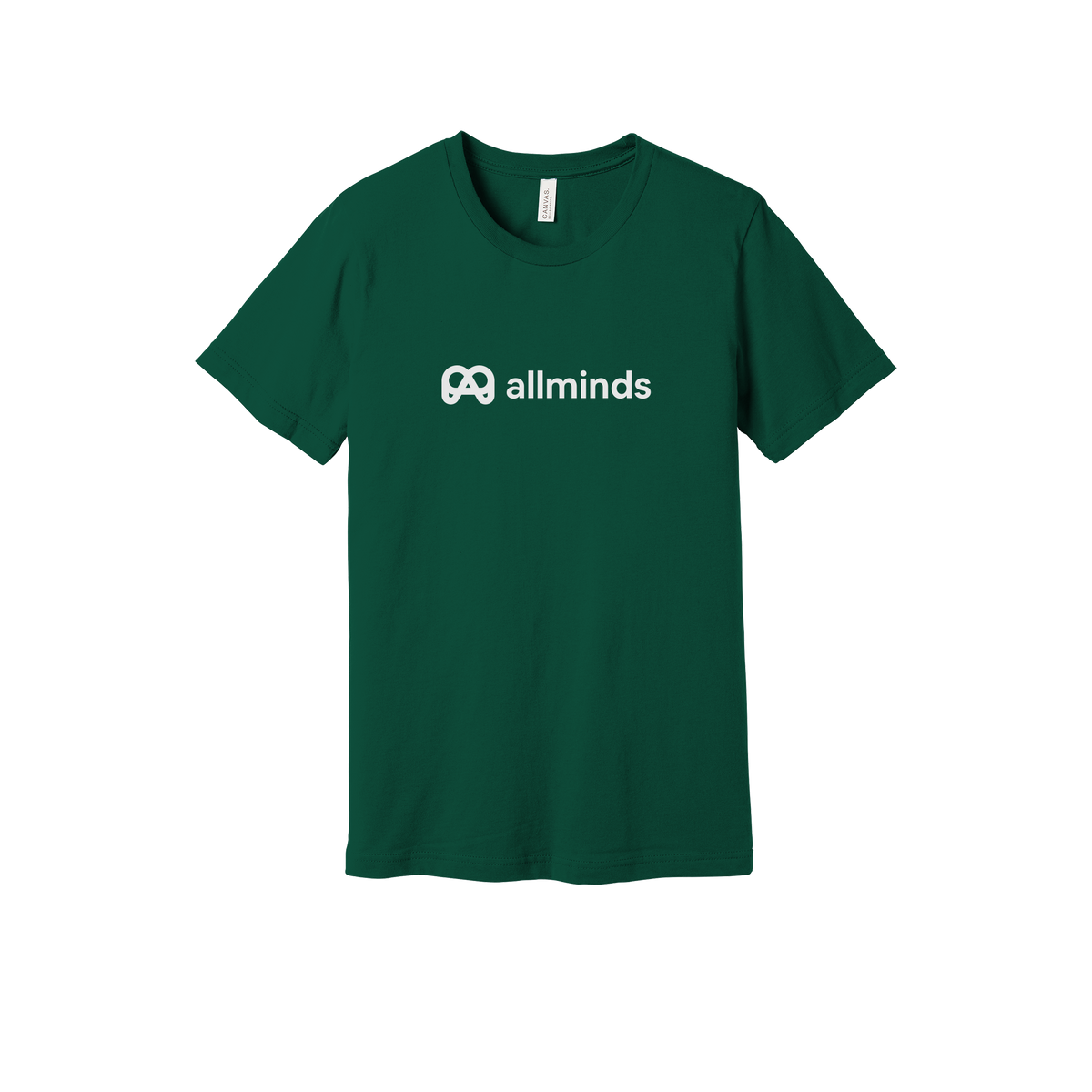 getallminds-everyday-essentials-short-sleeve-tee-dtf-front-BC3001-forest-flat-front
