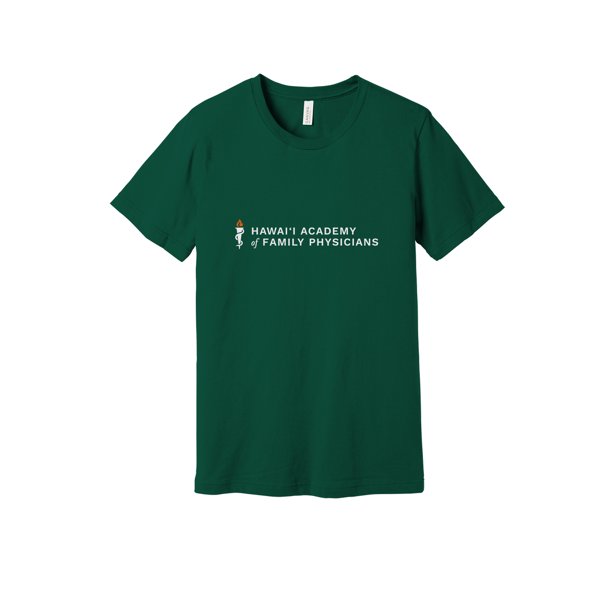 hafp-everyday-essentials-clinic-short-sleeve-tee-dtf-front-BC3001-forest-flat-front