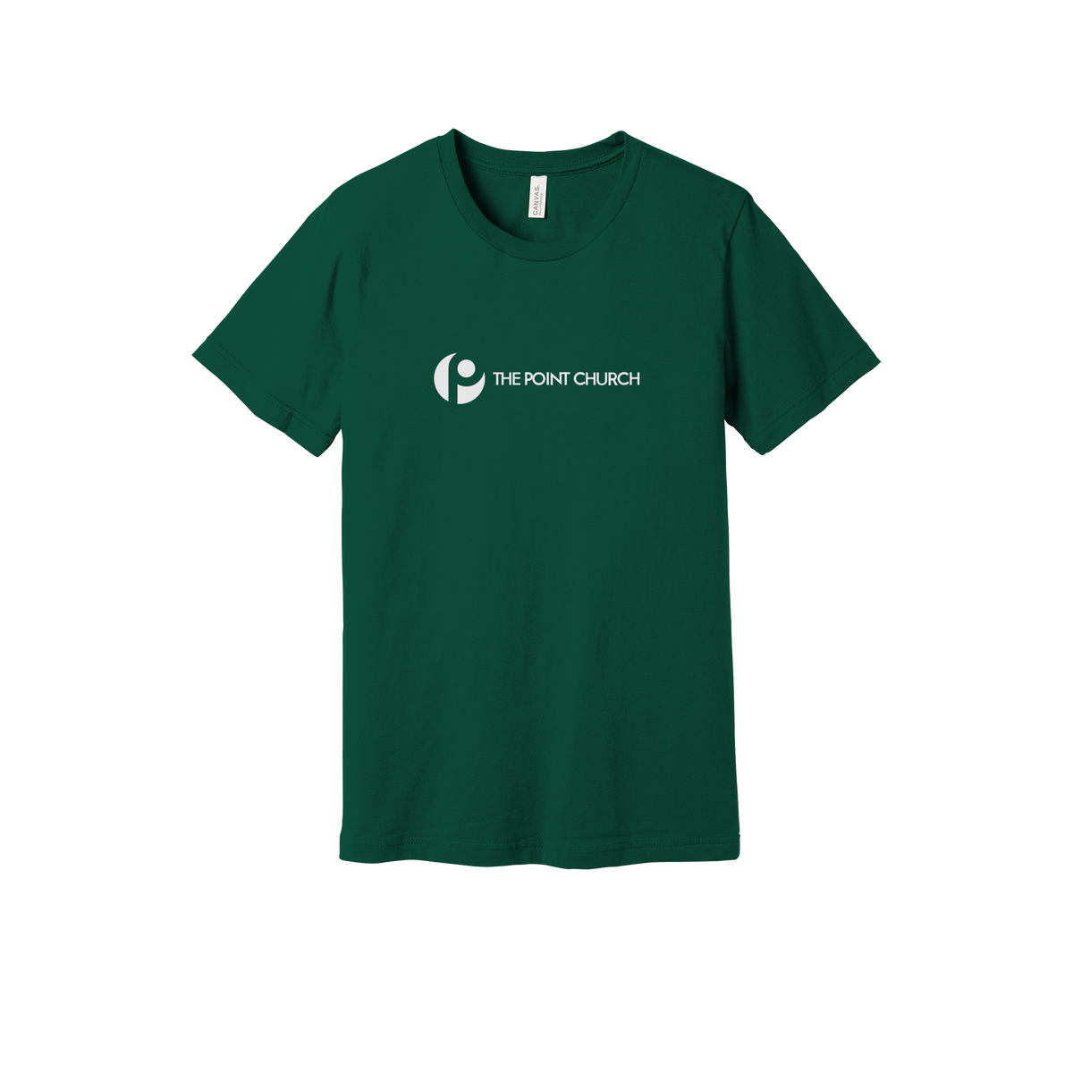 thepointva-everyday-essentials-short-sleeve-tee-dtf-front-BC3001-forest-flat-front