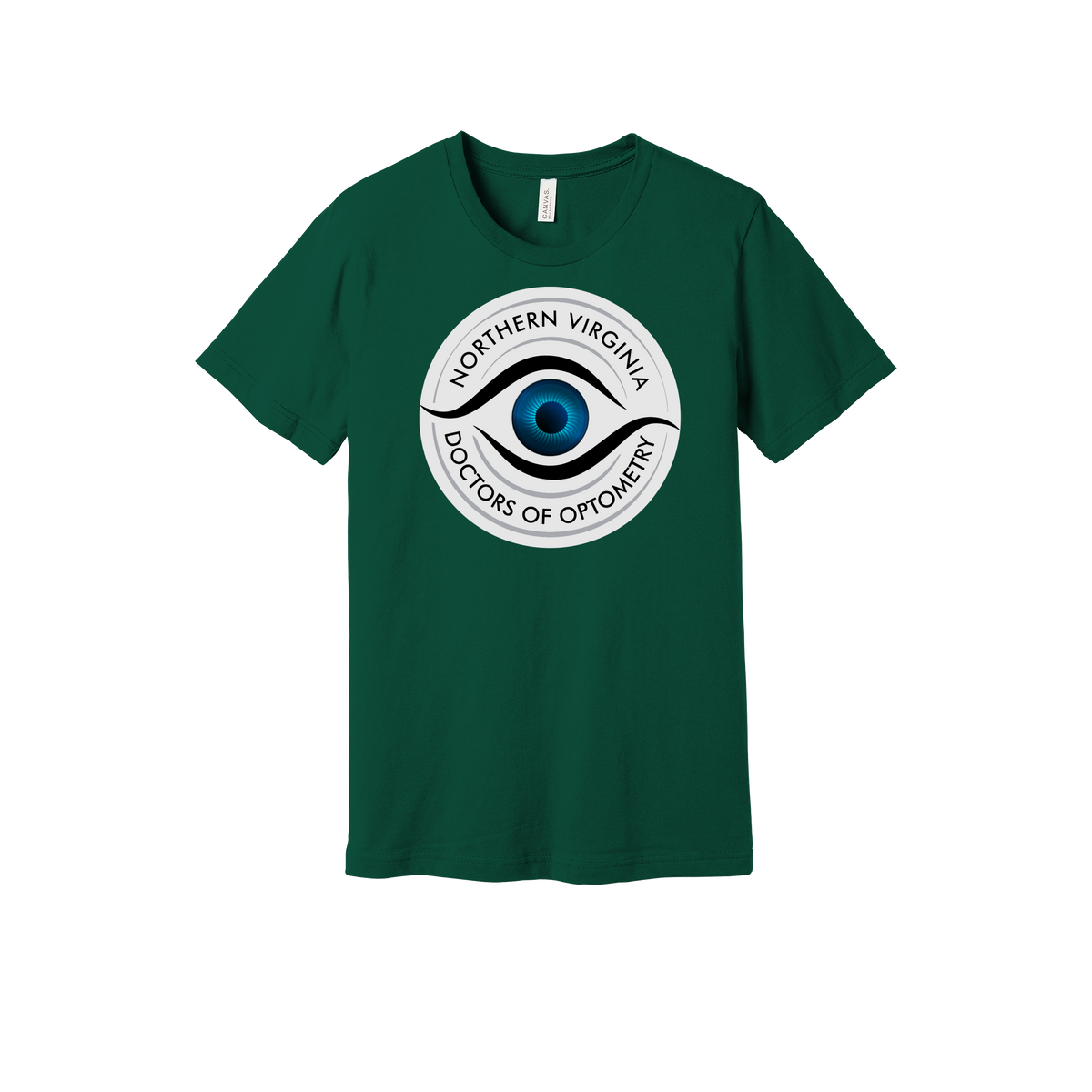 novaeyedocs-everyday-essentials-clinic-short-sleeve-tee-dtf-front-BC3001-forest-flat-front