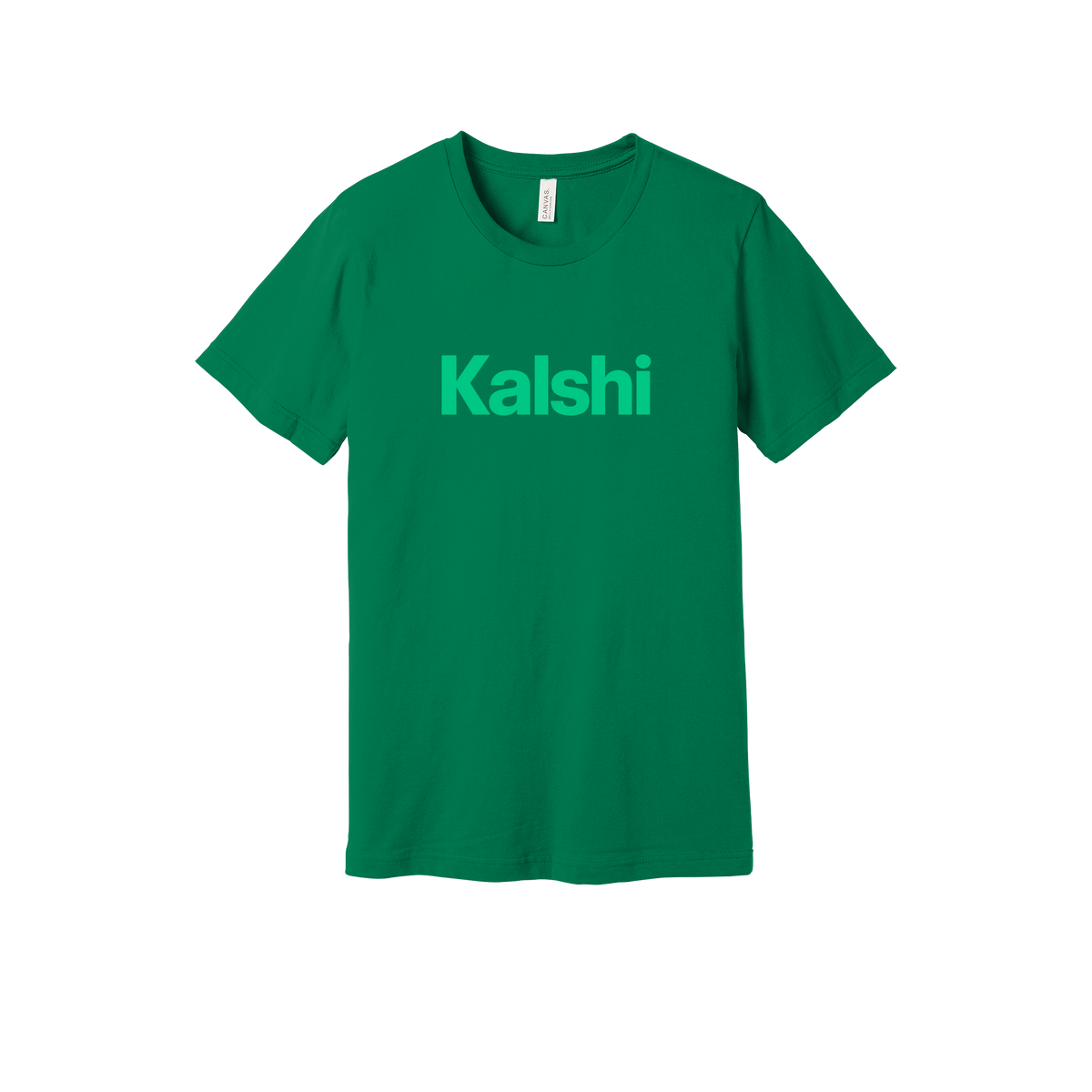 kalshi-everyday-essentials-short-sleeve-tee-dtf-front-BC3001-kelly-flat-front