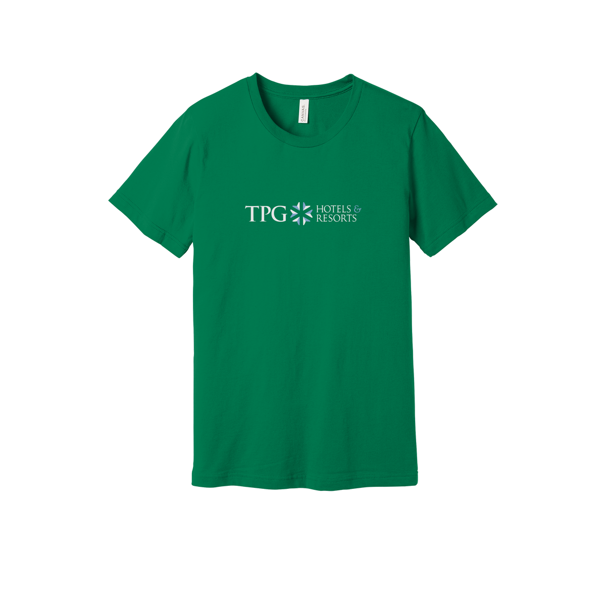 tpghotelsandresorts-everyday-essentials-short-sleeve-tee-dtf-front-BC3001-kelly-flat-front