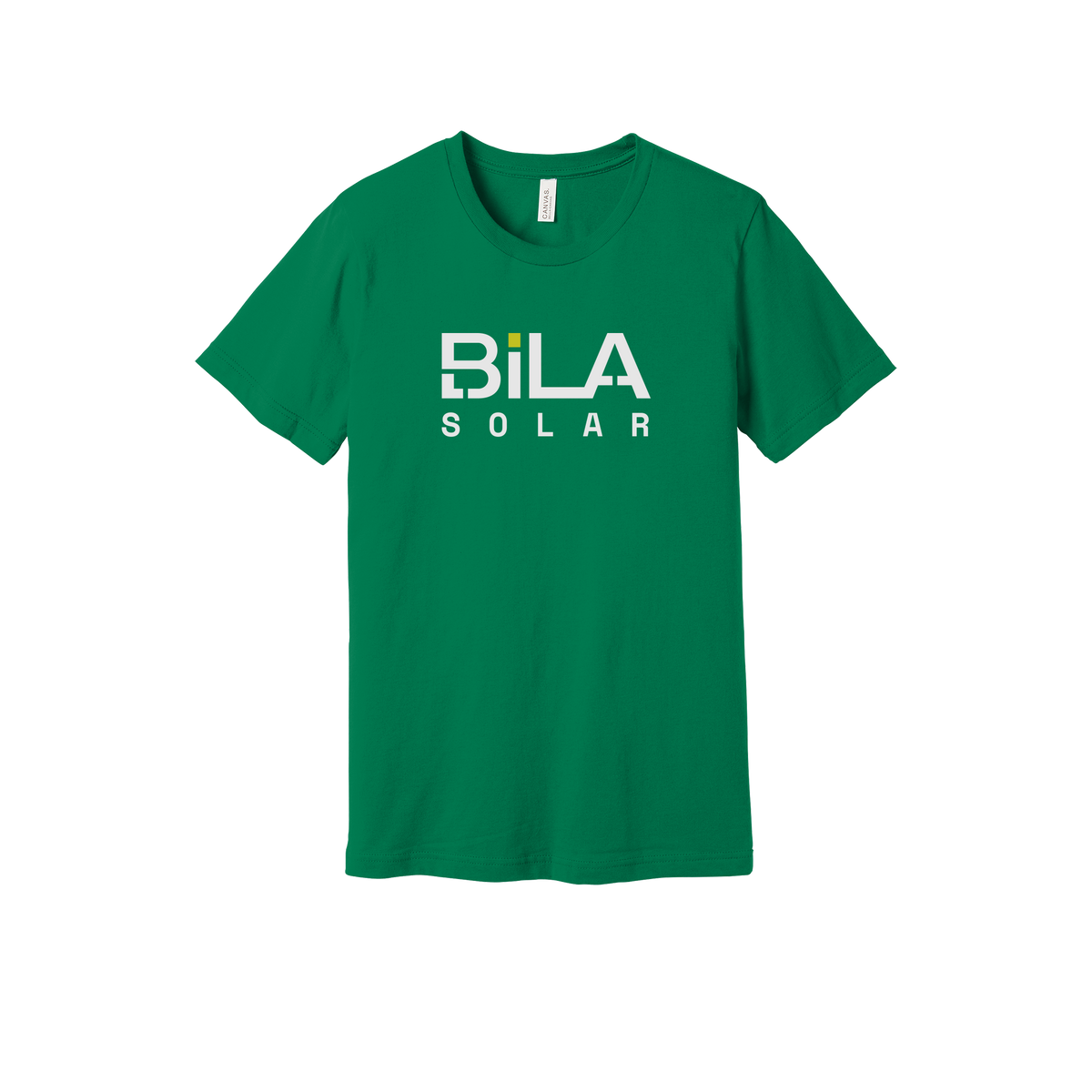 bilasolar-everyday-essentials-short-sleeve-tee-dtf-front-BC3001-kelly-flat-front