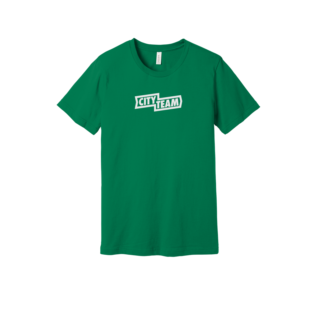 cityteam-everyday-essentials-short-sleeve-tee-dtf-front-BC3001-kelly-flat-front