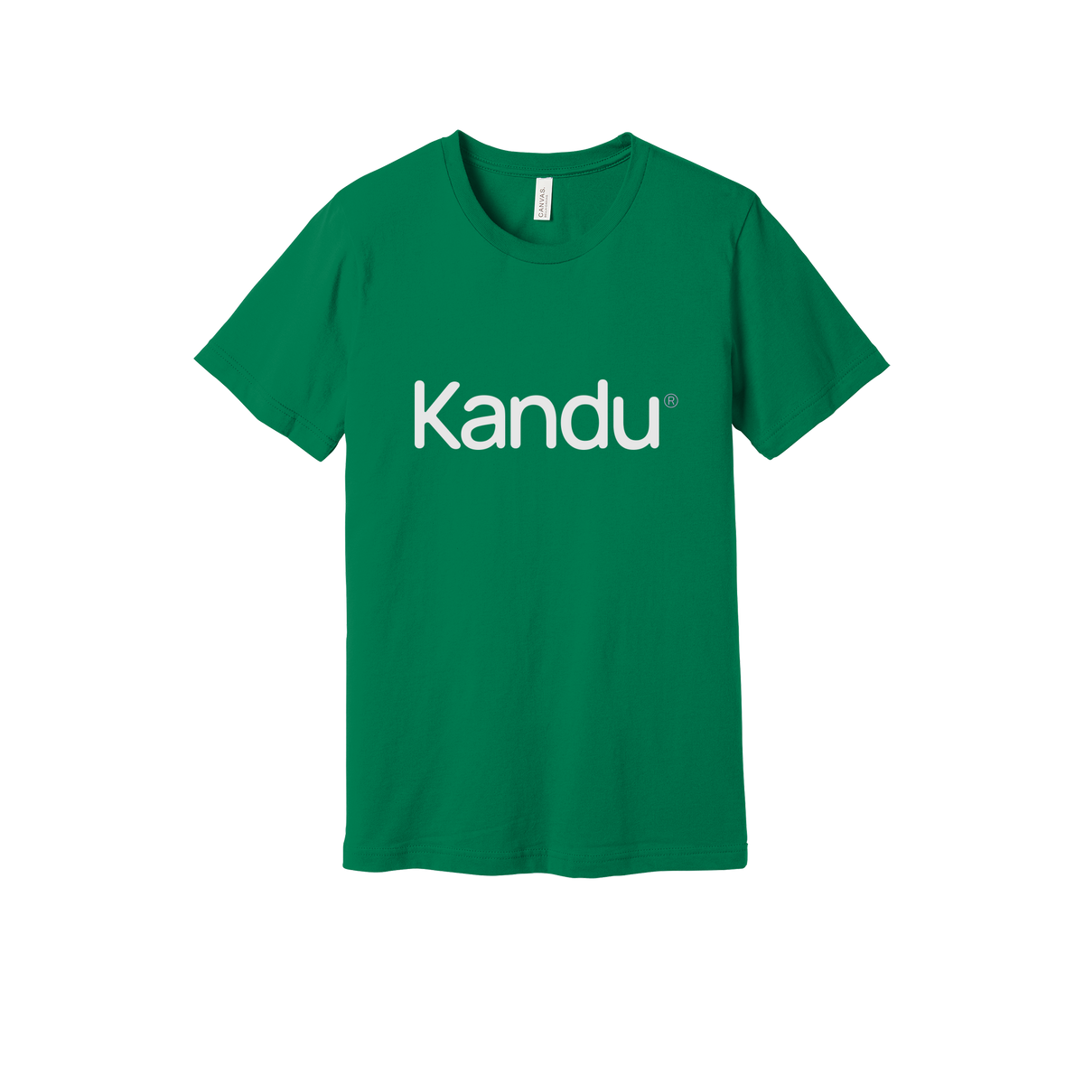 kandu-everyday-essentials-clinic-short-sleeve-tee-dtf-front-BC3001-kelly-flat-front