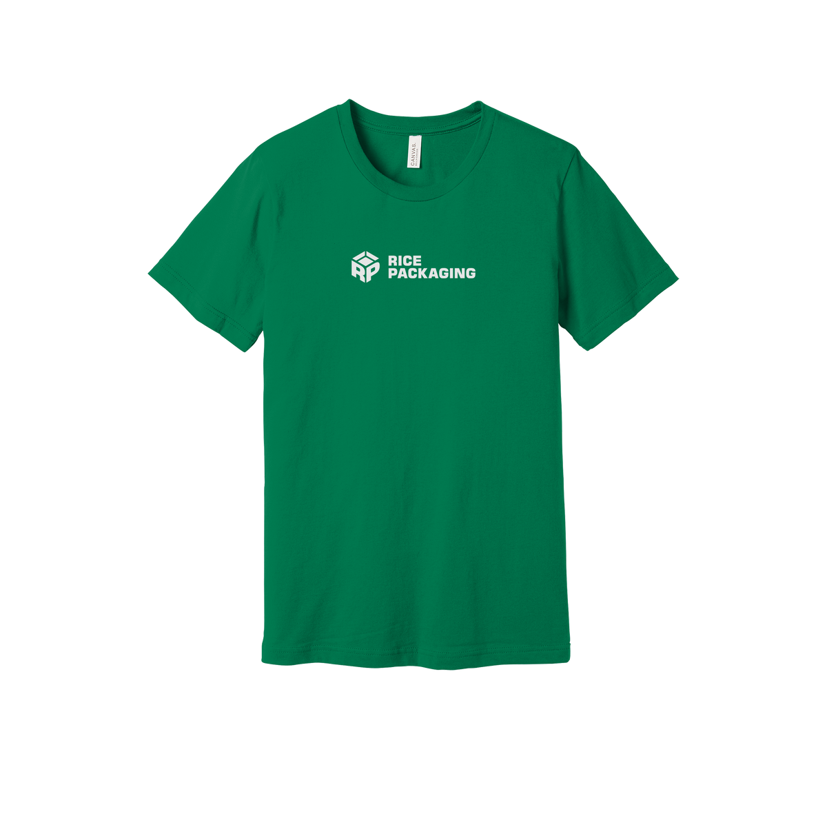 ricepackaging-everyday-essentials-short-sleeve-tee-dtf-front-BC3001-kelly-flat-front
