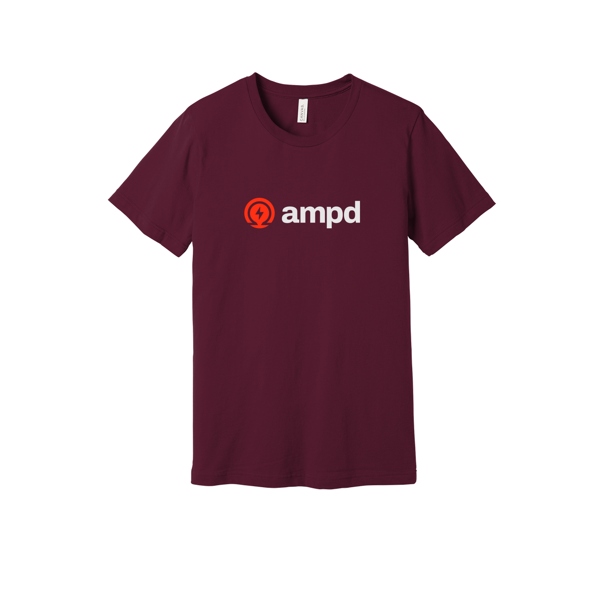 ampd-everyday-essentials-short-sleeve-tee-dtf-front-BC3001-maroon-flat-front