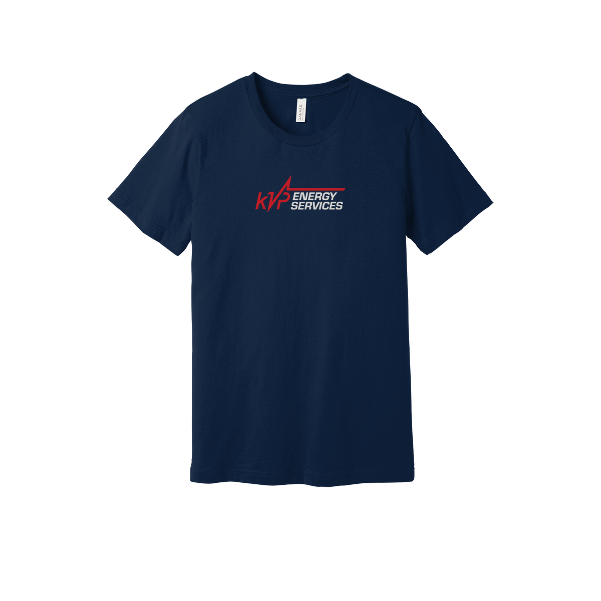 kvpenergy-everyday-essentials-short-sleeve-tee-dtf-front-BC3001-navy-flat-front