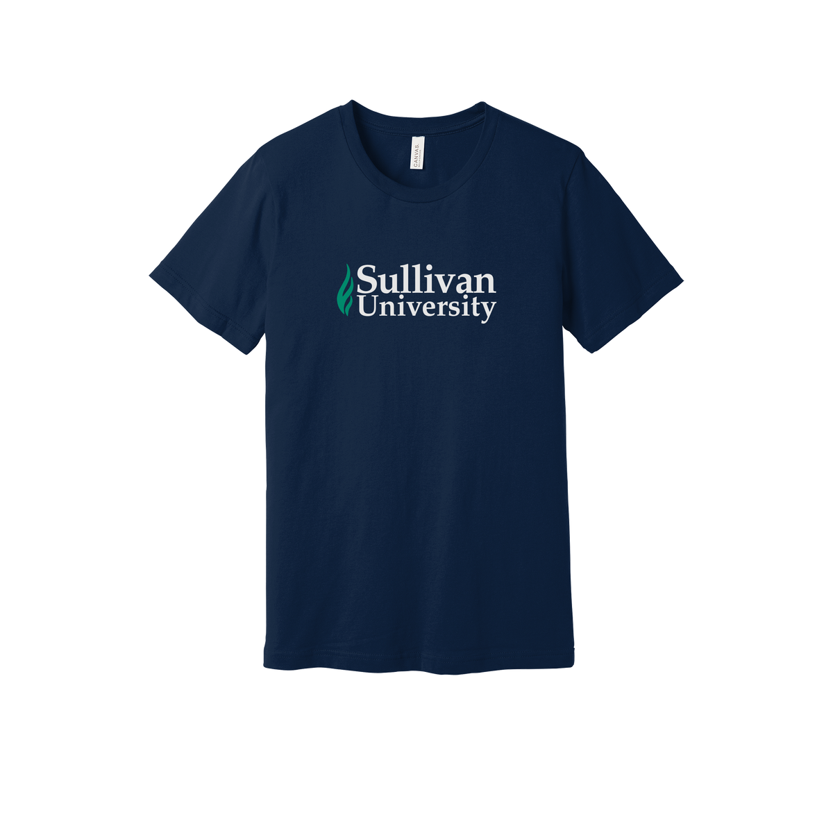 sullivan-everyday-essentials-short-sleeve-tee-dtf-front-BC3001-navy-flat-front