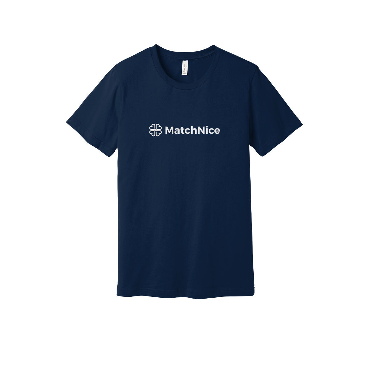 matchnice-everyday-essentials-short-sleeve-tee-dtf-front-BC3001-navy-flat-front