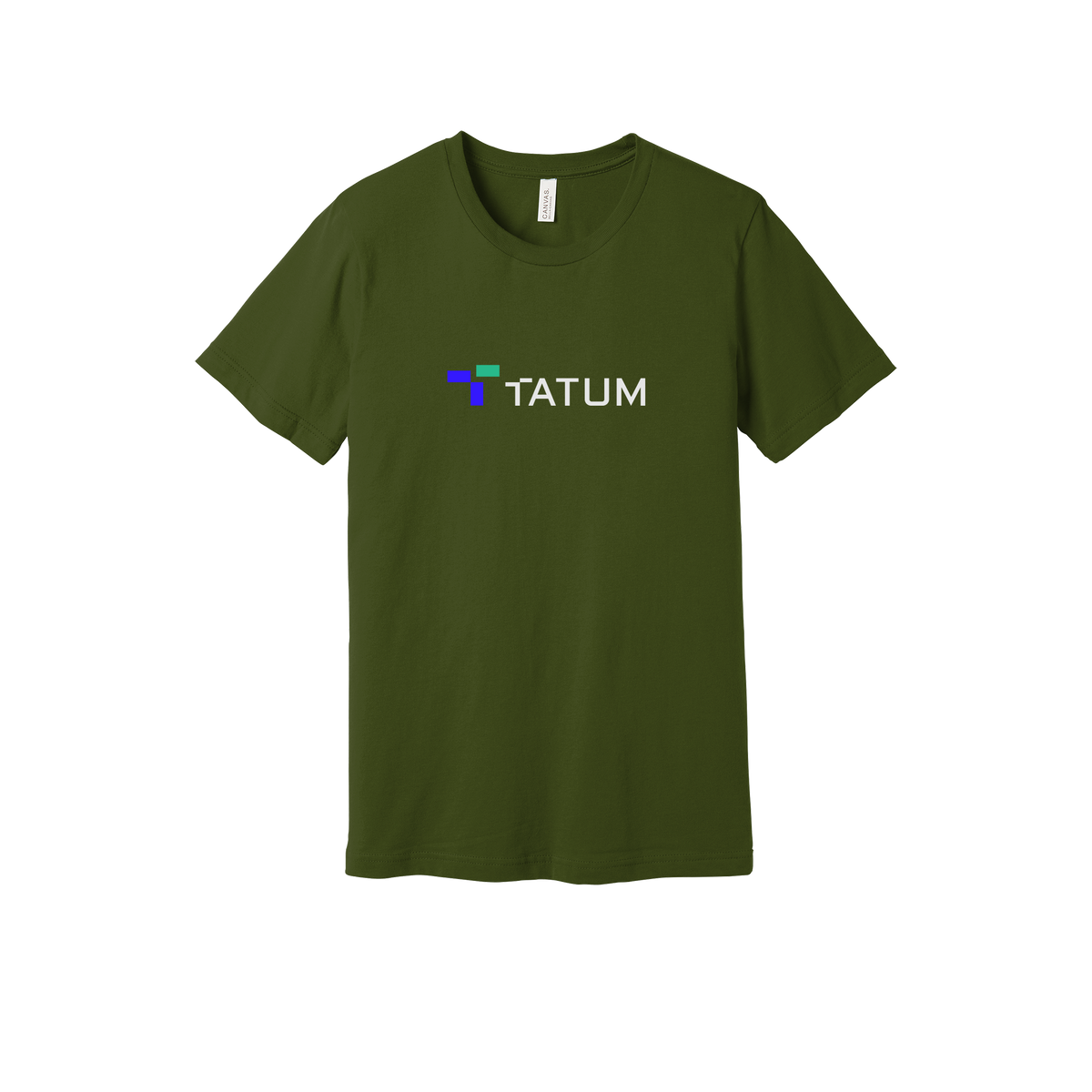 tatum-everyday-essentials-short-sleeve-tee-dtf-front-BC3001-olive-flat-front