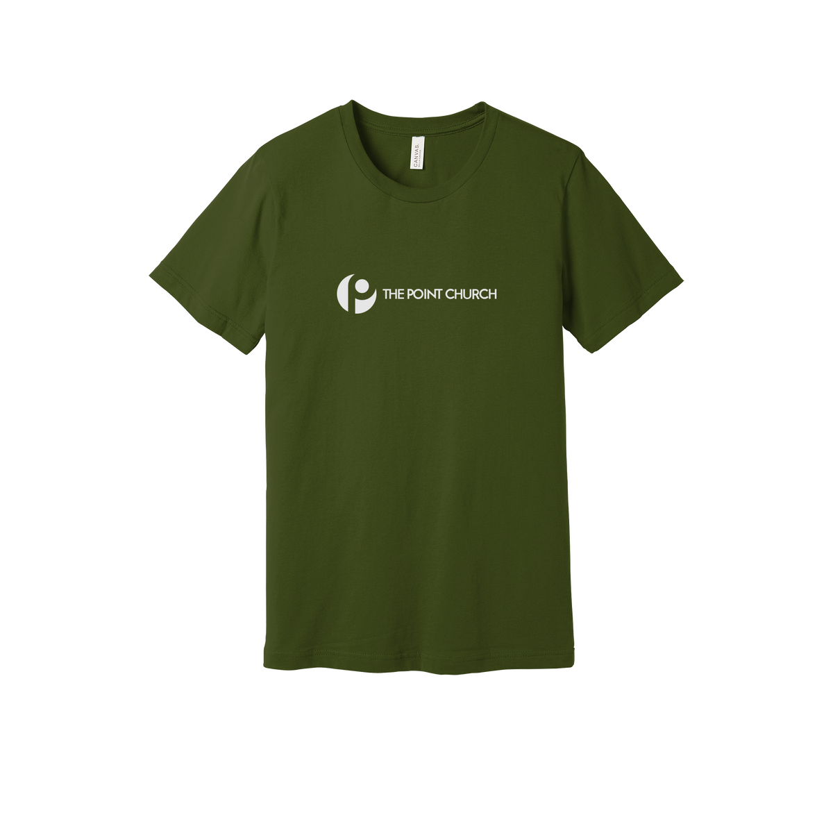 thepointva-everyday-essentials-short-sleeve-tee-dtf-front-BC3001-olive-flat-front