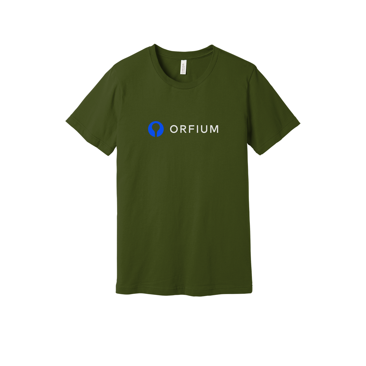 orfium-everyday-essentials-short-sleeve-tee-dtf-front-BC3001-olive-flat-front