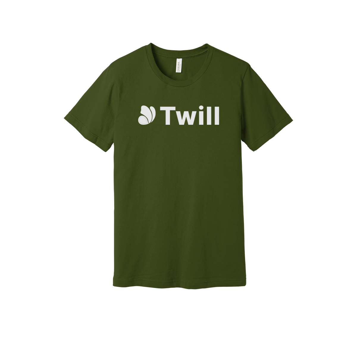 withtwill-everyday-essentials-short-sleeve-tee-dtf-front-BC3001-olive-flat-front