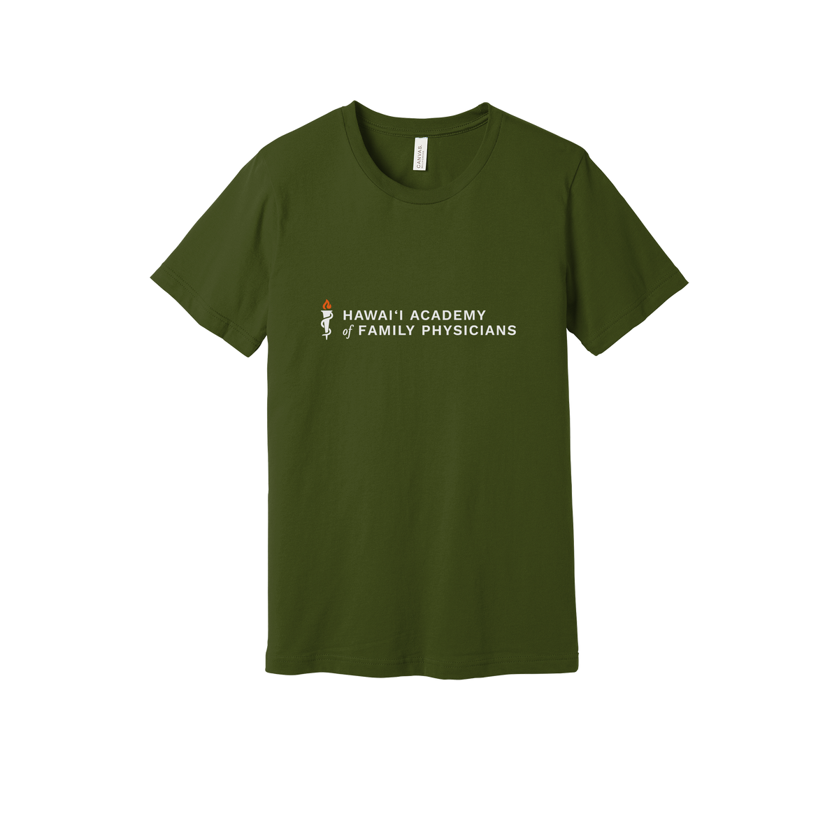 hafp-everyday-essentials-clinic-short-sleeve-tee-dtf-front-BC3001-olive-flat-front