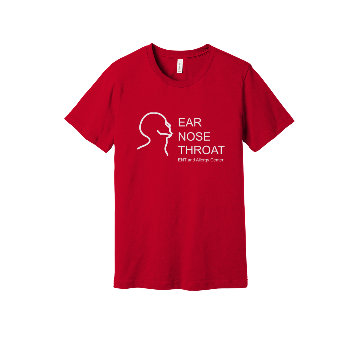 entnwa-everyday-essentials-clinic-short-sleeve-tee-dtf-front-BC3001-red-flat-front