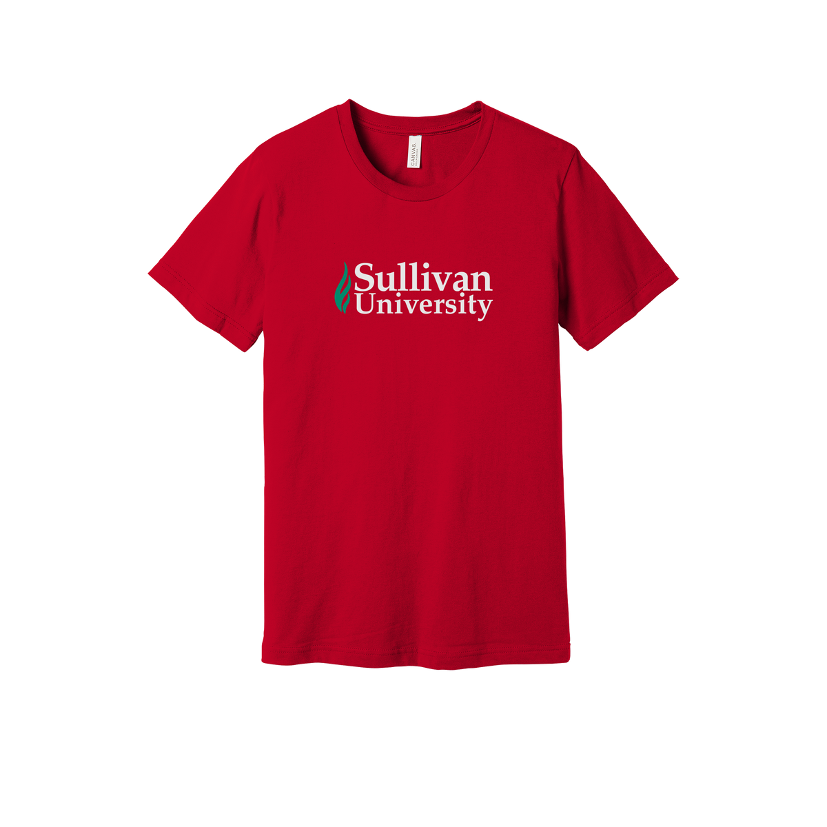 sullivan-everyday-essentials-short-sleeve-tee-dtf-front-BC3001-red-flat-front