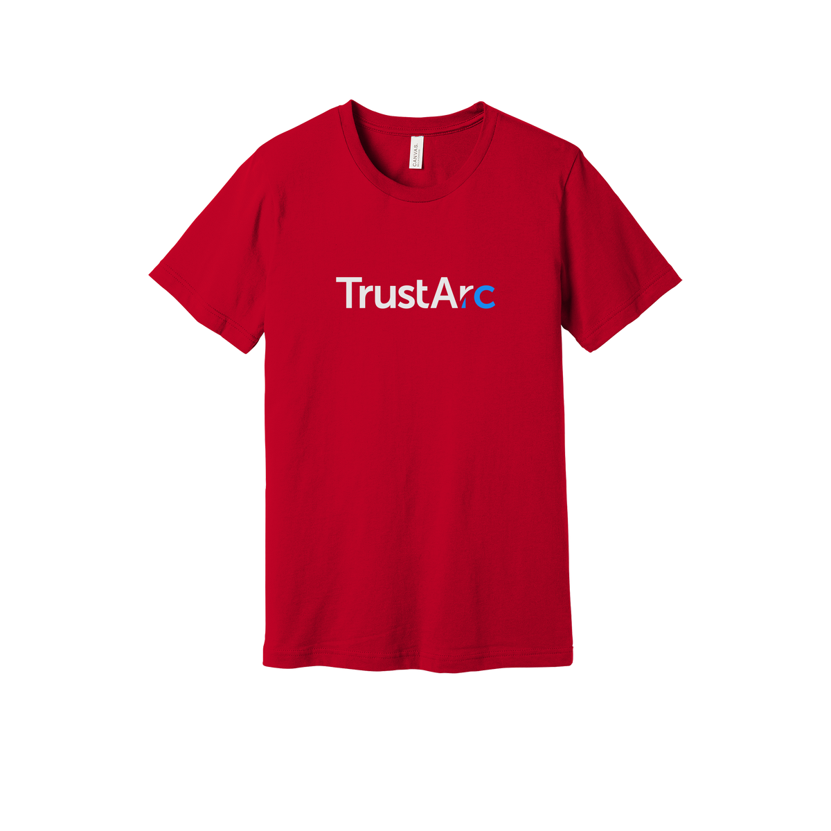 trustarc-everyday-essentials-short-sleeve-tee-dtf-front-BC3001-red-flat-front