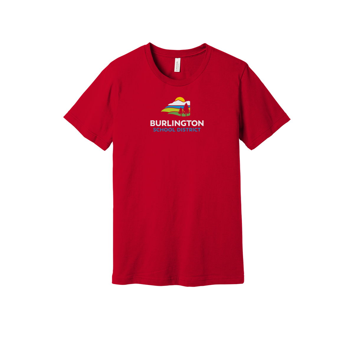 bsdvt-everyday-essentials-short-sleeve-tee-dtf-front-BC3001-red-flat-front