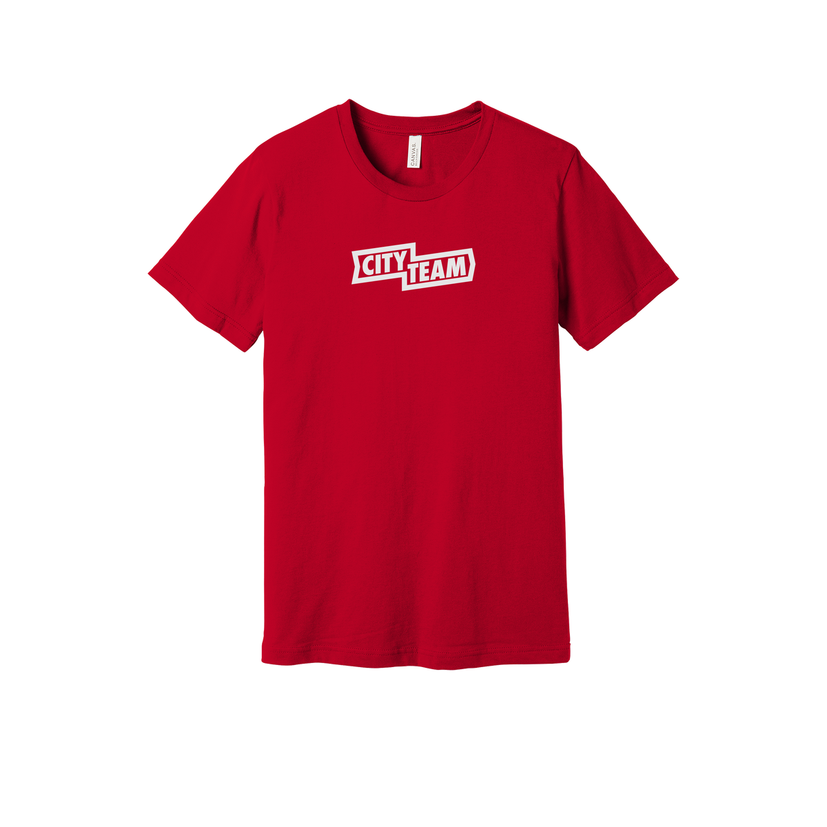 cityteam-everyday-essentials-short-sleeve-tee-dtf-front-BC3001-red-flat-front