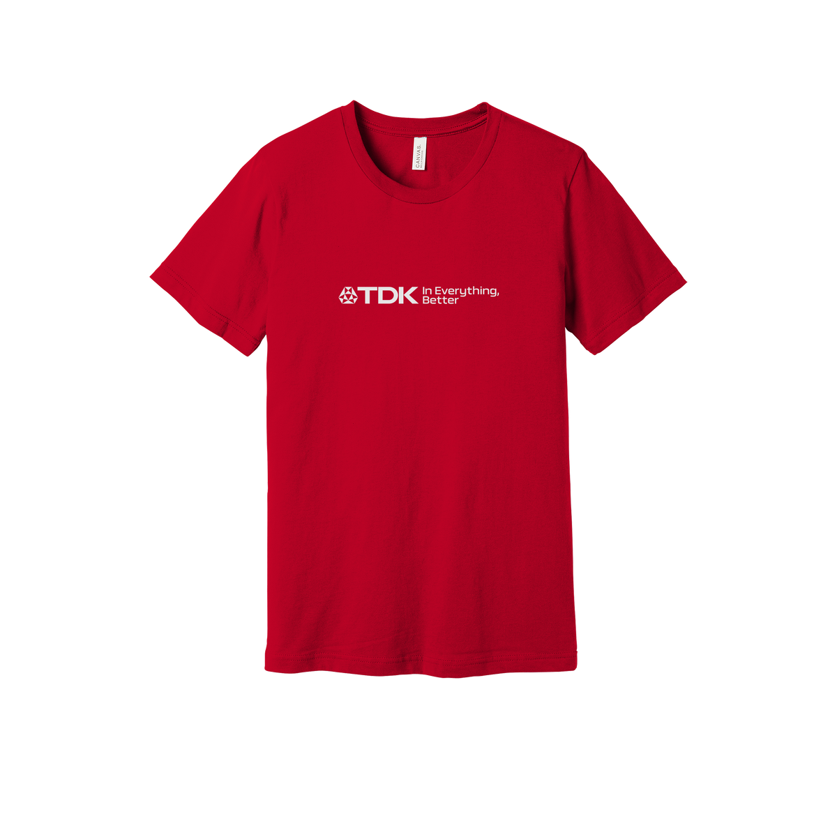 tdk-everyday-essentials-short-sleeve-tee-dtf-front-BC3001-red-flat-front