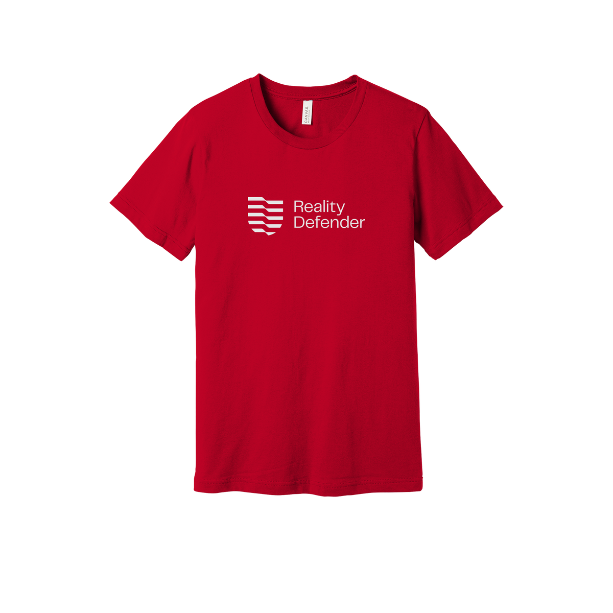 realitydefender-everyday-essentials-short-sleeve-tee-dtf-front-BC3001-red-flat-front