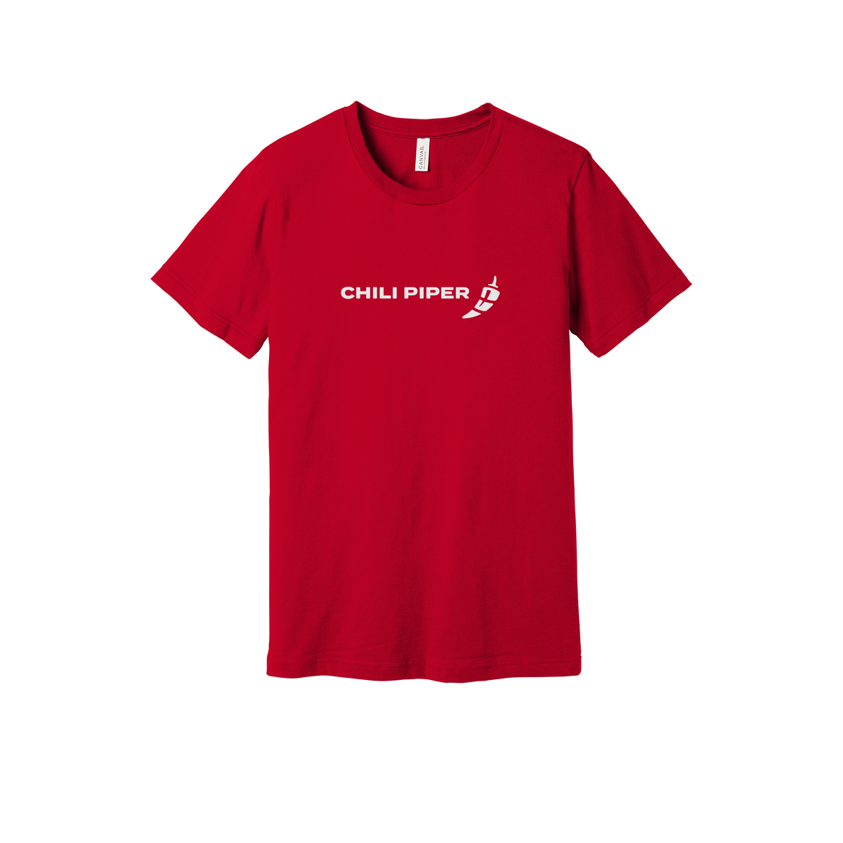chilipiper-everyday-essentials-short-sleeve-tee-dtf-front-BC3001-red-flat-front