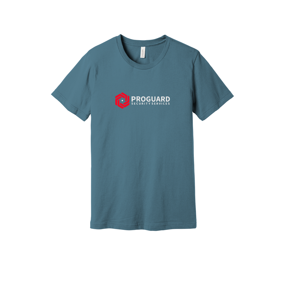 proguardsecurityservices-everyday-essentials-short-sleeve-tee-dtf-front-BC3001-steelblue-flat-front