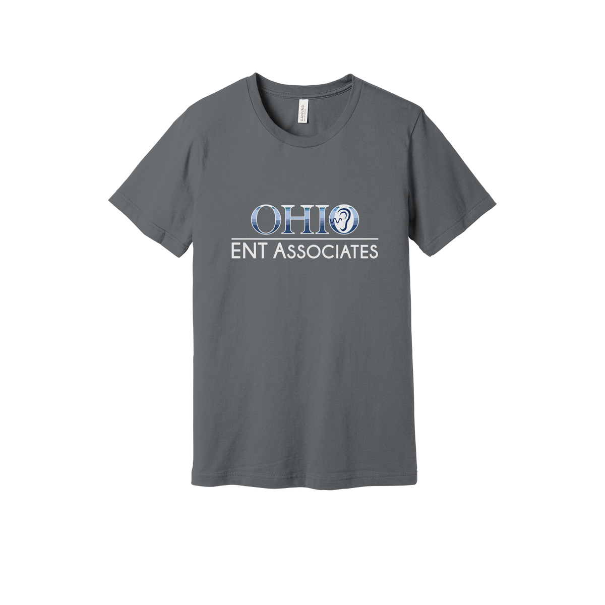 ohioentaudiology-everyday-essentials-clinic-short-sleeve-tee-dtf-front-BC3001-storm-flat-front