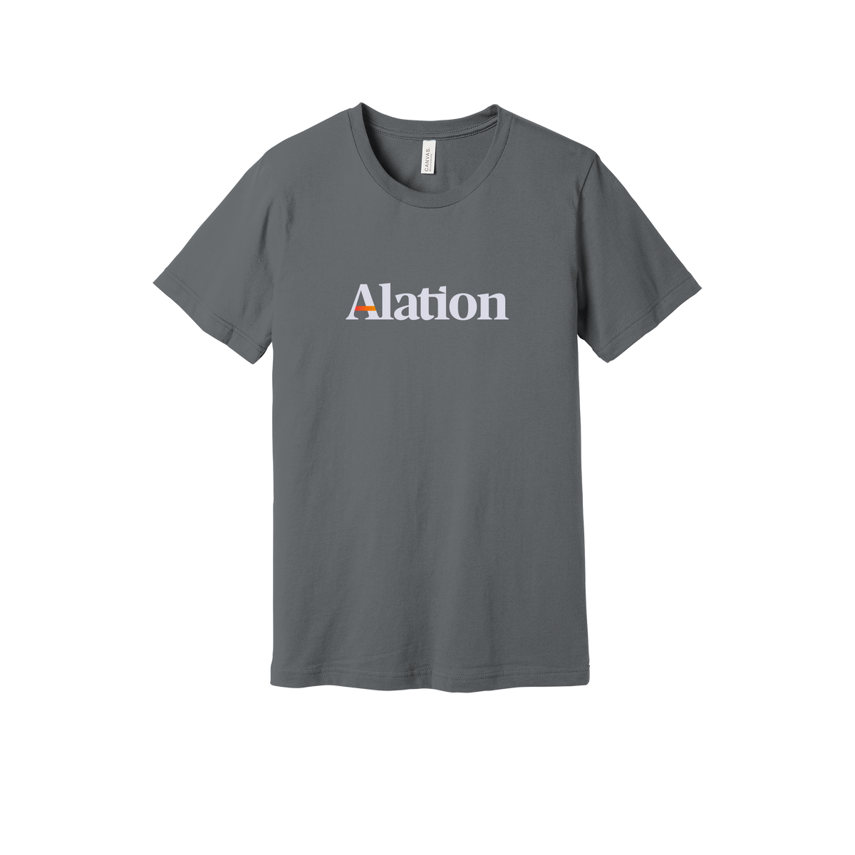 alation-everyday-essentials-short-sleeve-tee-dtf-front-BC3001-storm-flat-front