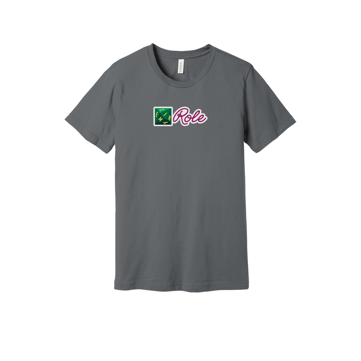 cinemarole-everyday-essentials-short-sleeve-tee-dtf-front-BC3001-storm-flat-front