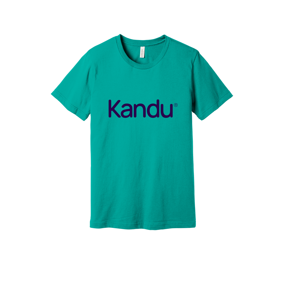 kandu-everyday-essentials-clinic-short-sleeve-tee-dtf-front-BC3001-teal-flat-front