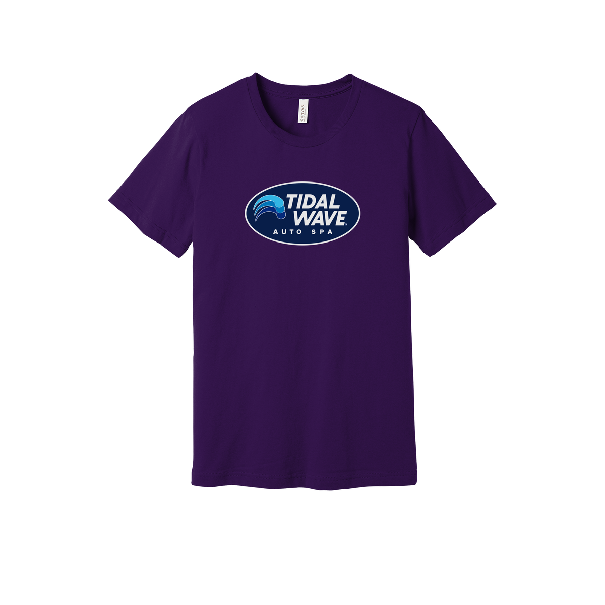 tidalwaveautospa-everyday-essentials-short-sleeve-tee-dtf-front-BC3001-teampurple-flat-front