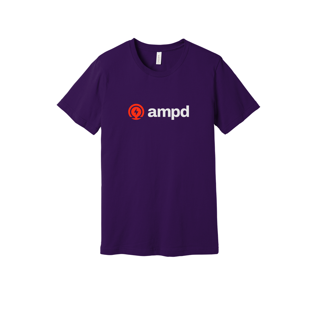 ampd-everyday-essentials-short-sleeve-tee-dtf-front-BC3001-teampurple-flat-front