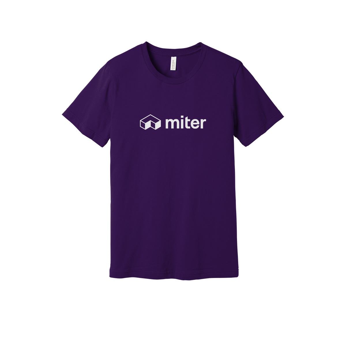 miter-everyday-essentials-short-sleeve-tee-dtf-front-BC3001-teampurple-flat-front