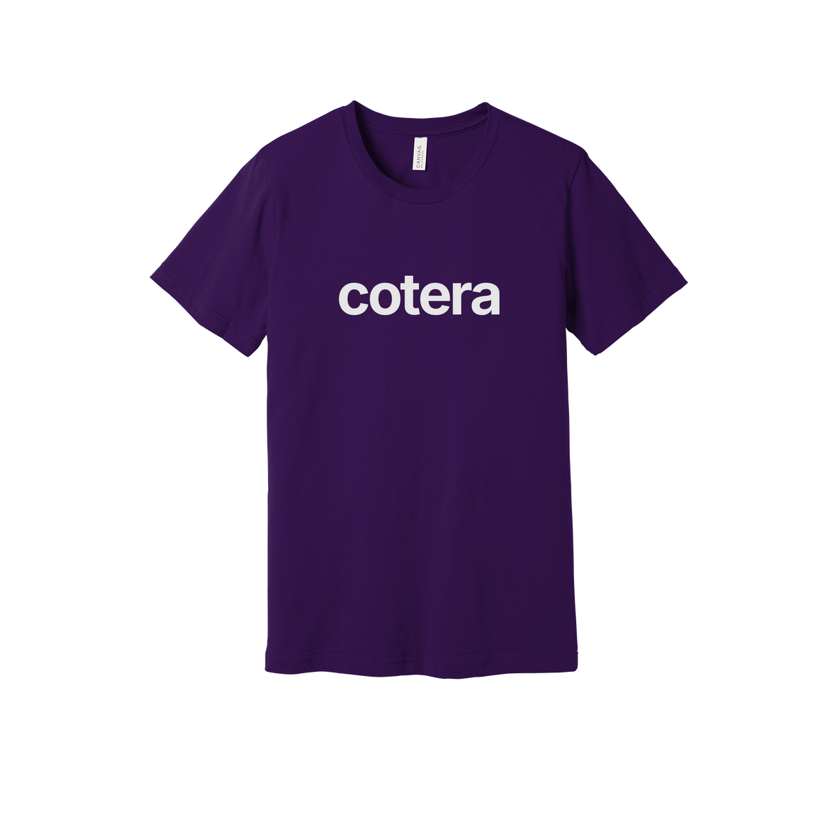 cotera-everyday-essentials-short-sleeve-tee-dtf-front-BC3001-teampurple-flat-front