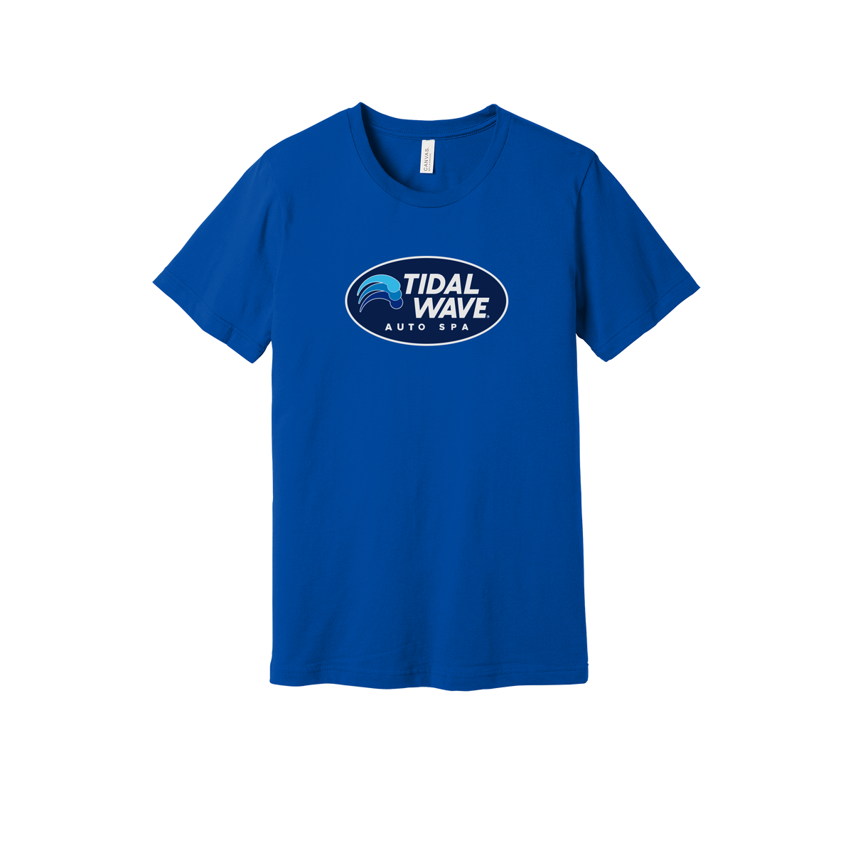 tidalwaveautospa-everyday-essentials-short-sleeve-tee-dtf-front-BC3001-trueroyal-flat-front