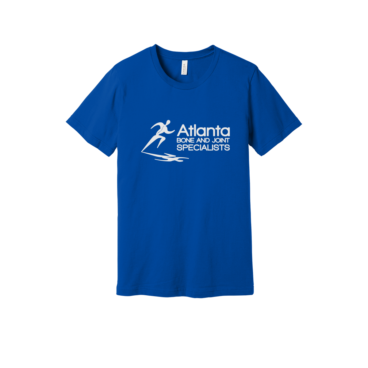atlantaboneandjoint-everyday-essentials-clinic-short-sleeve-tee-dtf-front-BC3001-trueroyal-flat-front