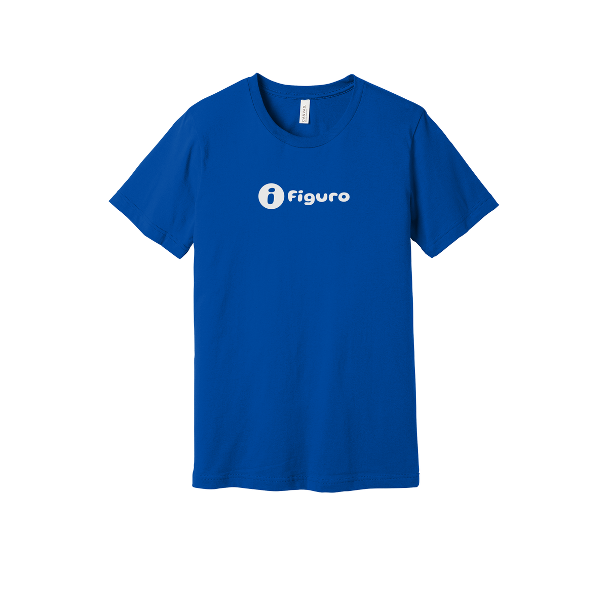 getfiguro-everyday-essentials-short-sleeve-tee-dtf-front-BC3001-trueroyal-flat-front