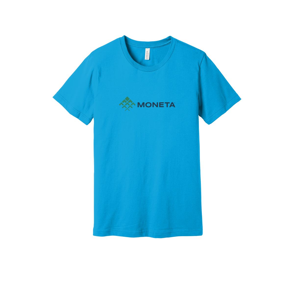 monetagroup-everyday-essentials-short-sleeve-tee-dtf-front-BC3001-turquoise-flat-front