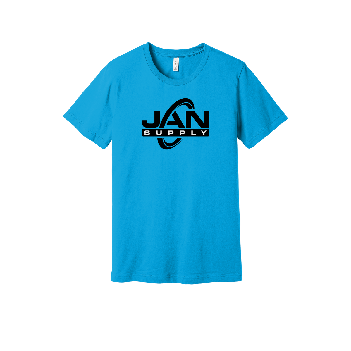 jan-pro-everyday-essentials-short-sleeve-tee-dtf-front-BC3001-turquoise-flat-front