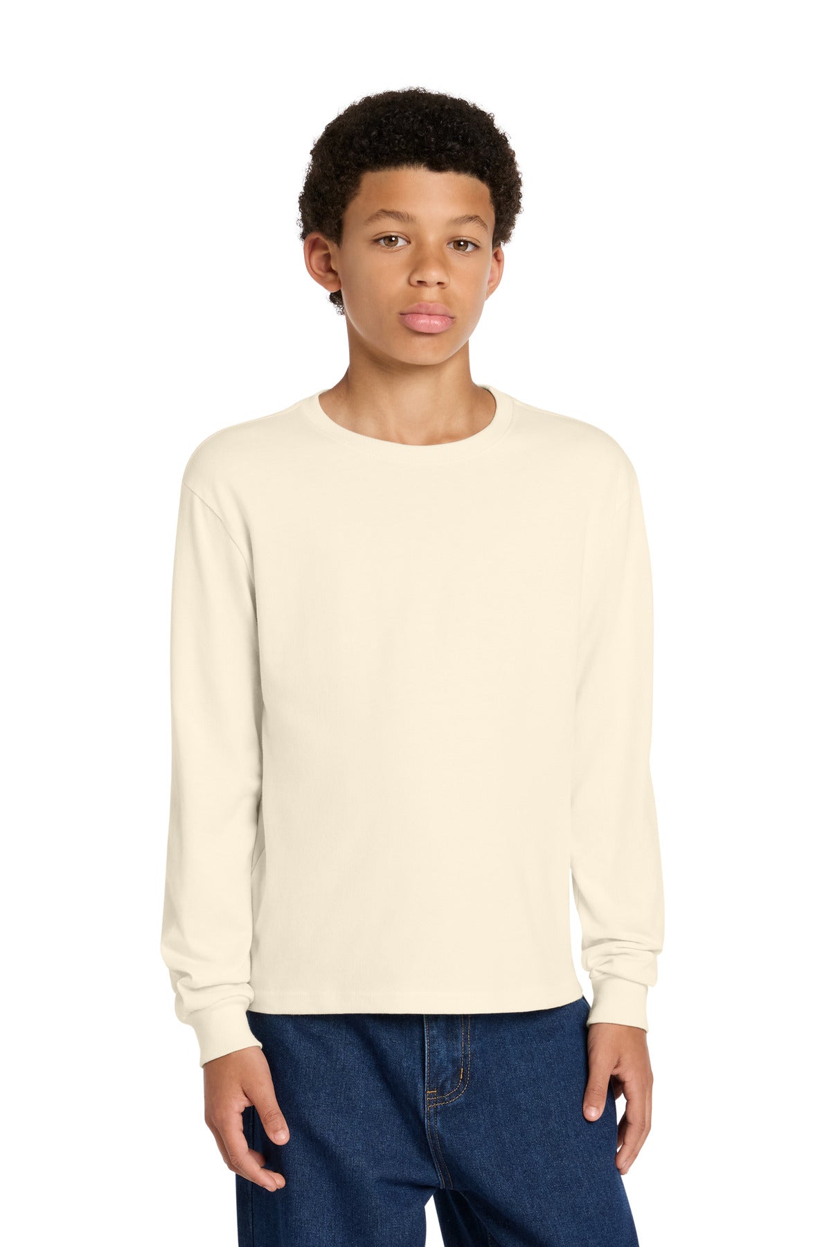 BELLA+CANVAS® Youth 6-Ounce Heavyweight Long Sleeve Tee BC3511Y