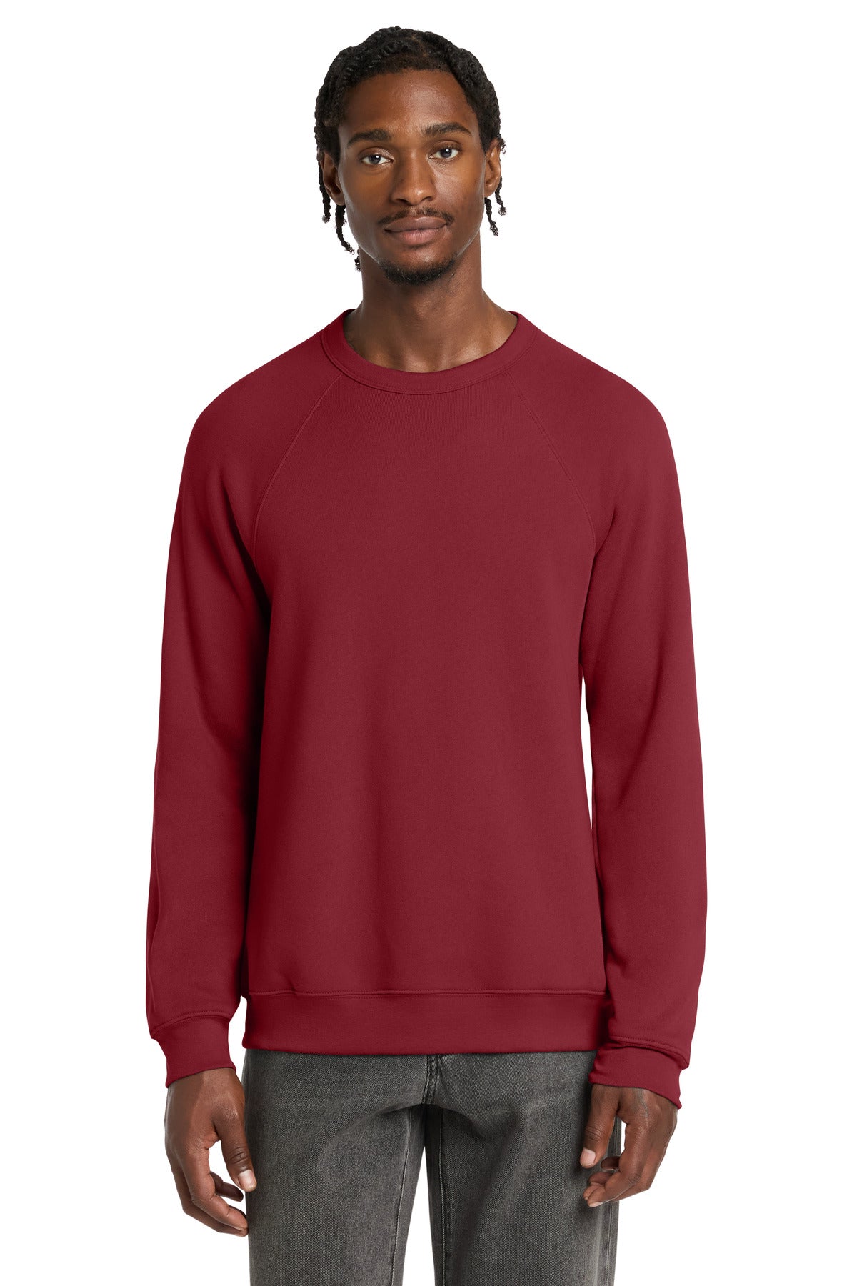 BELLA+CANVAS ® Unisex Sponge Fleece Raglan Sweatshirt. BC3901