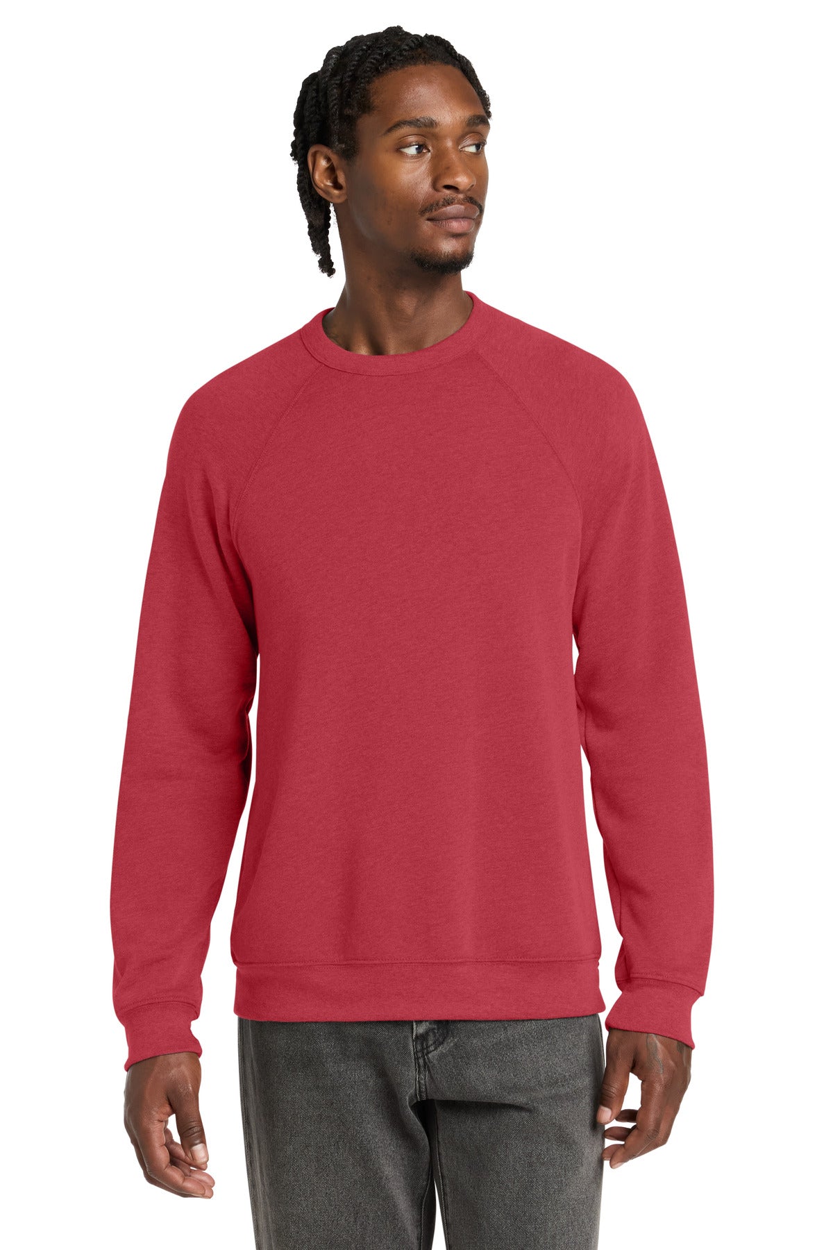 BELLA+CANVAS ® Unisex Sponge Fleece Raglan Sweatshirt. BC3901
