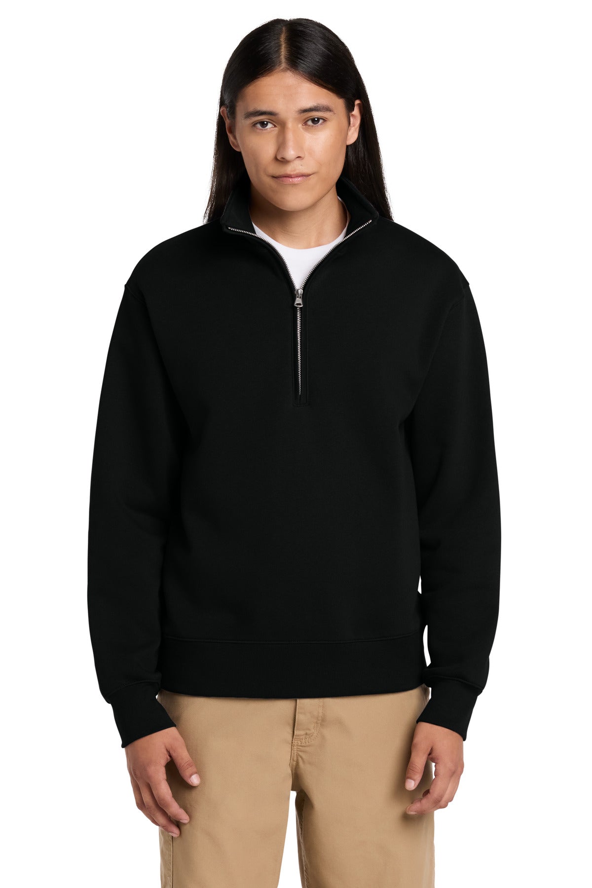 BELLA+CANVAS® Unisex 10-Ounce Heavyweight 1/2-Zip Sweatshirt BC4740